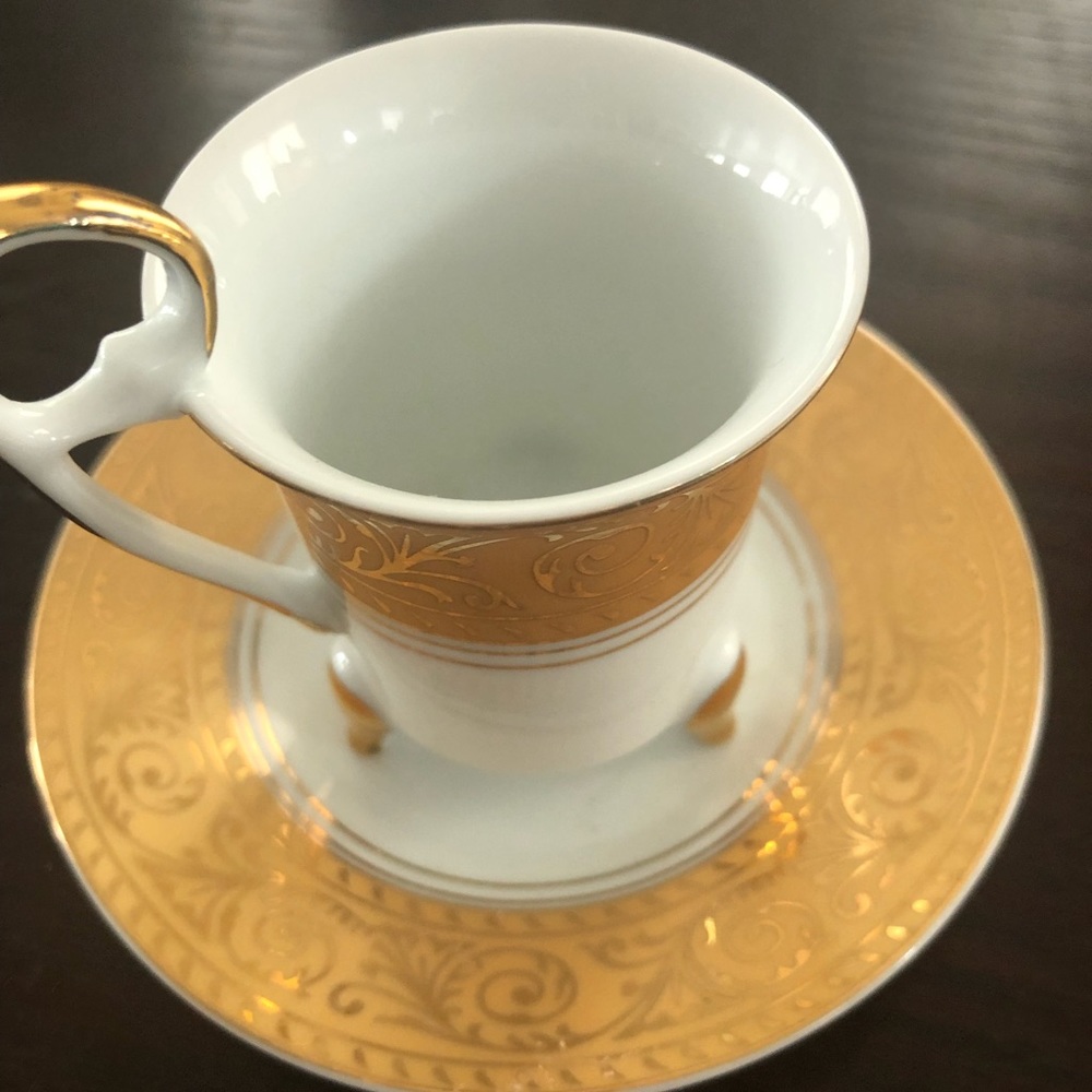 Vtg 1960’s Demitasse cup fine porcelain - Picture 2 of 4